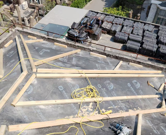 上海别墅防水隔热施工